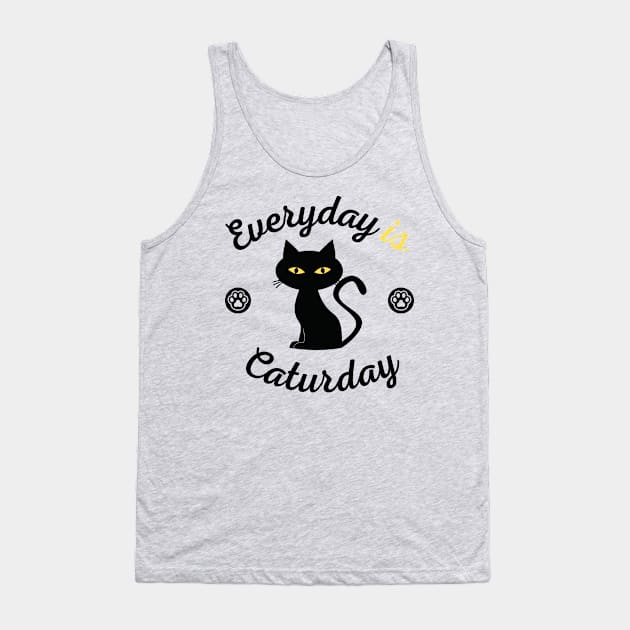 Everyday is Caturday Tank Top by CHANJI@95